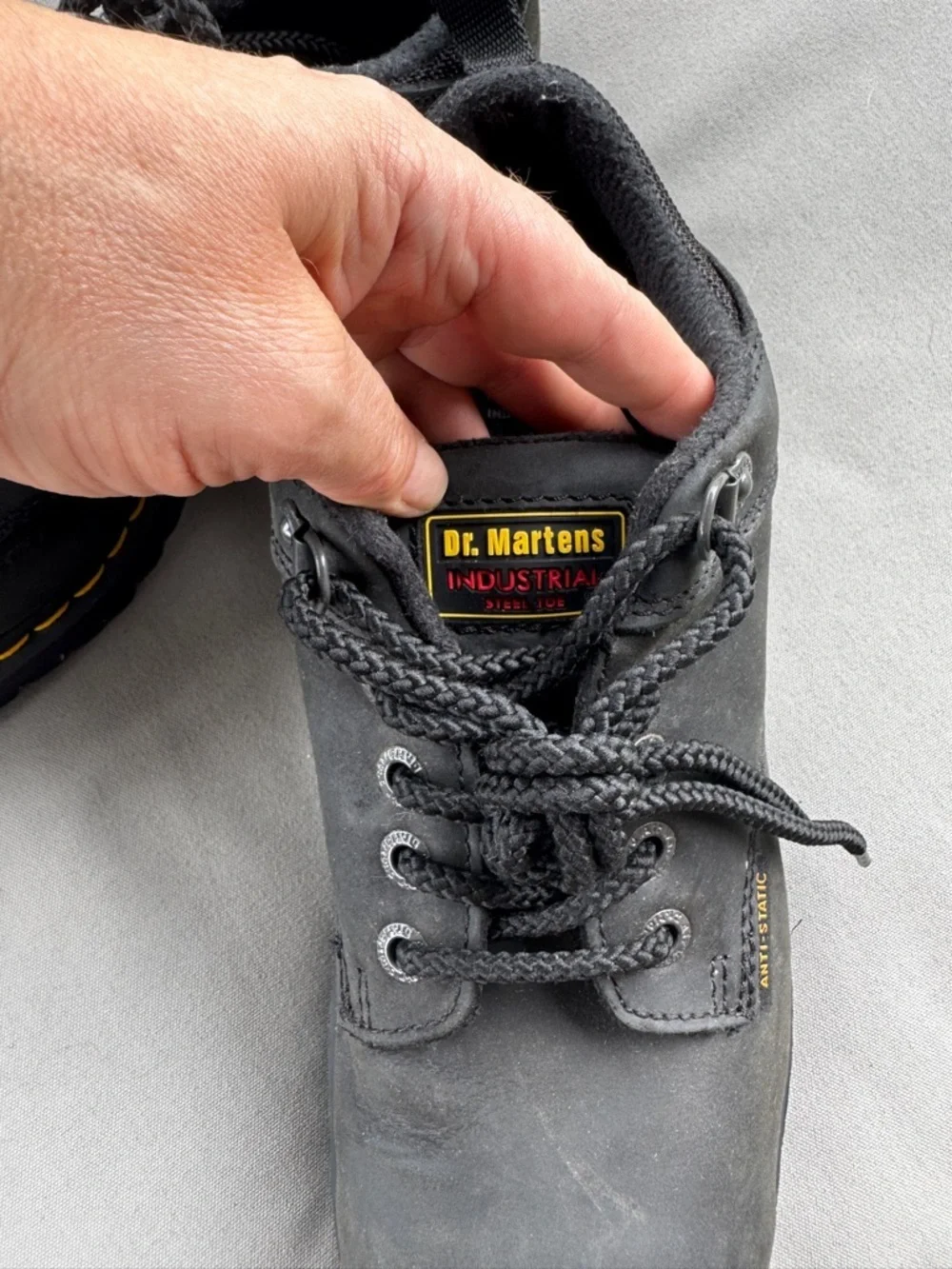 Dr.Martens Industrial Steel Toe Safety Shoes Black ASTM F2413-05 Size 11M
